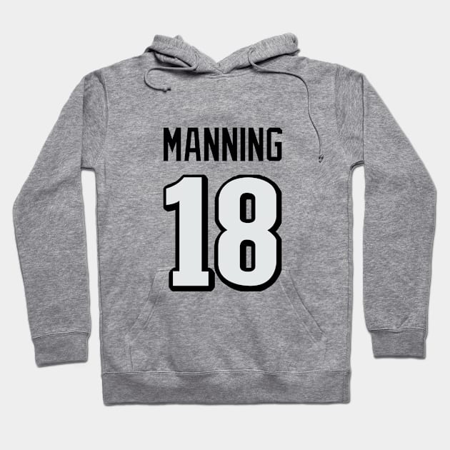 the legendary number 18 of indianapolis Hoodie by Cabello's